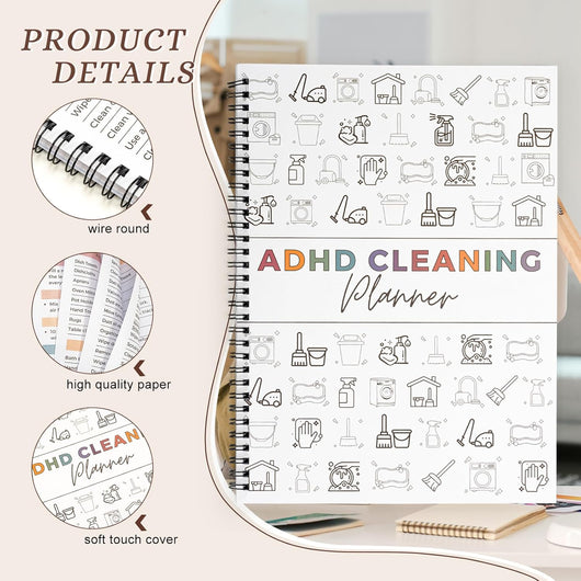 Serouna® ADHD Cleaning Planner