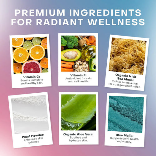 Sea Moss Skin-Glowing Gummies