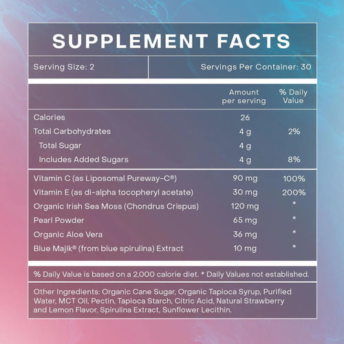 Sea Moss Skin-Glowing Gummies