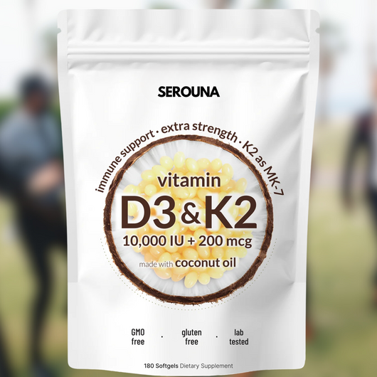 Serouna® Extra Strength Vitamin D3 & K2