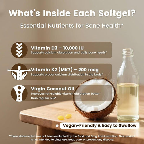 Serouna® Extra Strength Vitamin D3 & K2